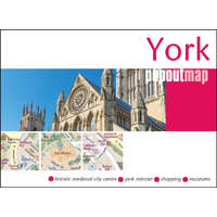 PopOut Maps York térkép York várostérkép PopOut city map of York 2024.