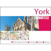 PopOut Maps York térkép York várostérkép PopOut city map of York 2024.