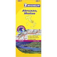 Michelin 361. Abruzzo, Molise térkép Michelin 1:200 000