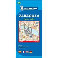 Michelin 75. Zaragoza térkép Michelin 1:11 000