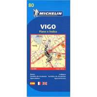 Michelin 80. Vigo térkép Michelin 1:8 000