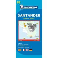 Michelin 89. Santander térkép Michelin 1:7 000