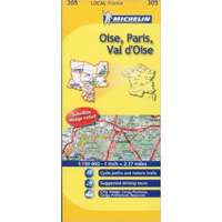 Michelin Oise / Paris / Val-D&#039;Oise térkép 0305. 1/150,000