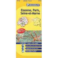 Michelin Essonne / Paris / Seine-et-Marne térkép 0312. 1/150,000