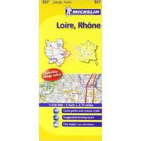 Michelin 327. Loire, Rhone térkép Michelin 1:150 000