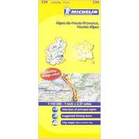 Michelin 334. Alpes de Haute Provence térkép, Hautes Alpes térkép Michelin 1:150 000