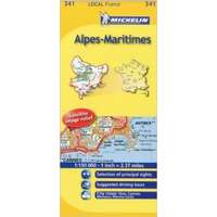 Michelin 341. Alpes-Maritimes térkép Michelin 1:150 000