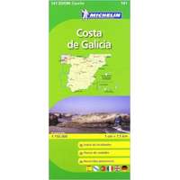 Michelin 141. Costa de Galicia térkép Michelin 1:150 000