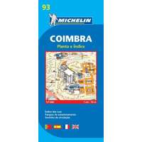 Michelin 93. Coimbra plan térkép 9093. 1/6,000