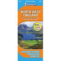 Michelin North West England térkép 0602. 1/400,000