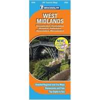 Michelin West Midlands térkép 0606. 1/400,000