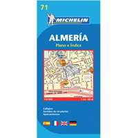 Michelin 71. Almeria plan térkép 9071. 1/10,000
