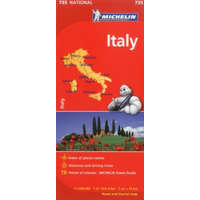 Michelin 735. Olaszország térkép Michelin 1:1 000 000 Olaszország autótérkép
