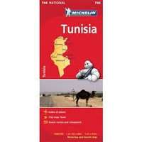 Michelin 744. Tunézia térkép Michelin 1:600 000