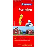 Michelin 753. Svédország térkép Michelin 1:1 200 000