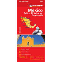 Michelin Mexico térkép 0765. 1/2,500,000 Mexikó térkép Michelin