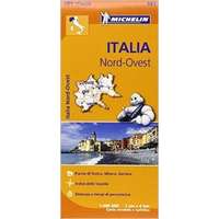 Michelin 561. Olaszország észak-nyugat térkép Michelin 1:400 000