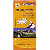 Michelin 576. Extremadura Castilla-La Mancha, Madrid térkép Michelin 1:400 000