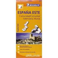 Michelin 577. Comunidad, Valenciana, Murcia térkép Michelin 1:400 000