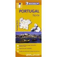 Michelin 591. Észak-Portugália térkép Michelin 1:300 000