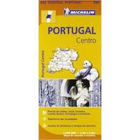 Michelin 592. Közép-Portugália térkép Michelin 1:300 000