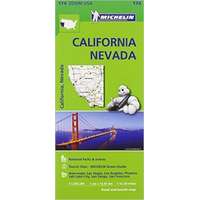 Michelin 174. Kalifornia térkép California, Nevada térkép Michelin 1:1 267 200