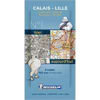 Michelin 1913-2013 Series Calais - Lille térkép 8001. 1/200,000