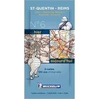 Michelin Saint Quentin - Reims térkép 8006. 1/200,000
