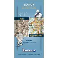 Michelin Nancy térkép 8012. 1/200,000