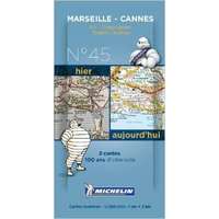 Michelin Marseille térkép - Cannes térkép Michelin 8045. 1/200,000