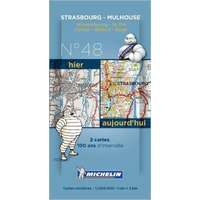 Michelin Strasbourg - Mulhouse térkép 8048. 1/200,000