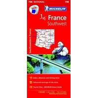 Michelin 708. Délnyugat-Franciaország térkép Michelin 1:500 000