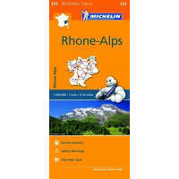 Michelin 523. Rhone Alpes térkép Michelin 1:200 000