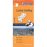 Michelin 517. Loire Valley térkép Michelin 1:200 000 2016