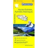 Michelin 342. Hautes-Pyrénées Atlantiques térkép Michelin 1:150 000