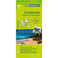 Michelin 137. Guadeloupe térkép Michelin 1:80 000 St-Martin térkép