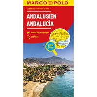 Mairdumont Andalúzia autós térkép Marco Polo 1:300 000