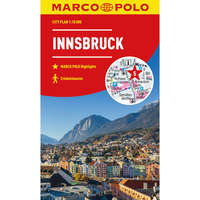 Mairdumont Innsbruck város térkép vízálló Marco Polo 1:12 000