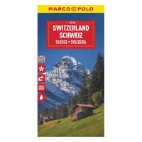 Mair Dumont Svájc térkép Svájc autós térkép Marco Polo 1:275 000 2023.