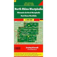 Freytag & Berndt Németország 08 Észak-Rajna–Vesztfália, 1:200 000 Freytag térkép AK 0212