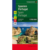 Freytag &amp; Berndt Spanyolország térkép - Portugália térkép, 1:700 000 Freytag térkép AK 0515