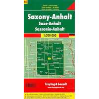 Freytag &amp; Berndt Németország 10 Szász-Anhalt, 1:200 000 Freytag térkép AK 0216