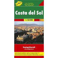 Freytag & Berndt Costa del Sol térkép Top 10 1:150 000 Freytag Costa del Sol autós térkép AK 0516