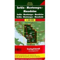 Freytag & Berndt Szerbia-Montenegró-Macedónia térkép 1:500 000 Freytag AK 7003