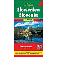 Freytag &amp; Berndt Szlovénia térkép Freytag & Berndt 1:200 000