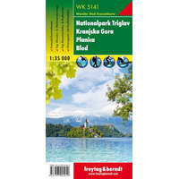 Freytag &amp; Berndt WK 5141 Nationalpark Triglav turistatérkép Kranjska Gora, Planica, Bled turistatérkép 1:35 000
