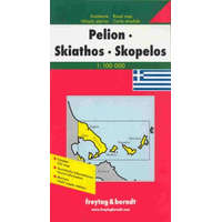 Freytag & Berndt Pelion térkép, Skiathos, Skopelos térkép Freytag 1: 100 000