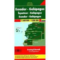 Freytag &amp; Berndt Ecuador térkép, Galápagos térkép Freytag 1:600 000, 1:800 000