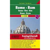 Freytag & Berndt Róma, 1:10 000 City Pocket vízhatlan Freytag térkép PL 68 CP