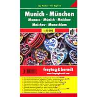 Freytag & Berndt München, 1:10 000 City Pocket vízhatlan Freytag térkép PL 26 CP